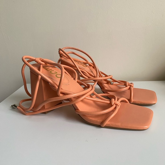 Ego Shoes Ballerine Knotted Strappy Detail Lace Up Sandals size 7 US - Picture 2 of 7